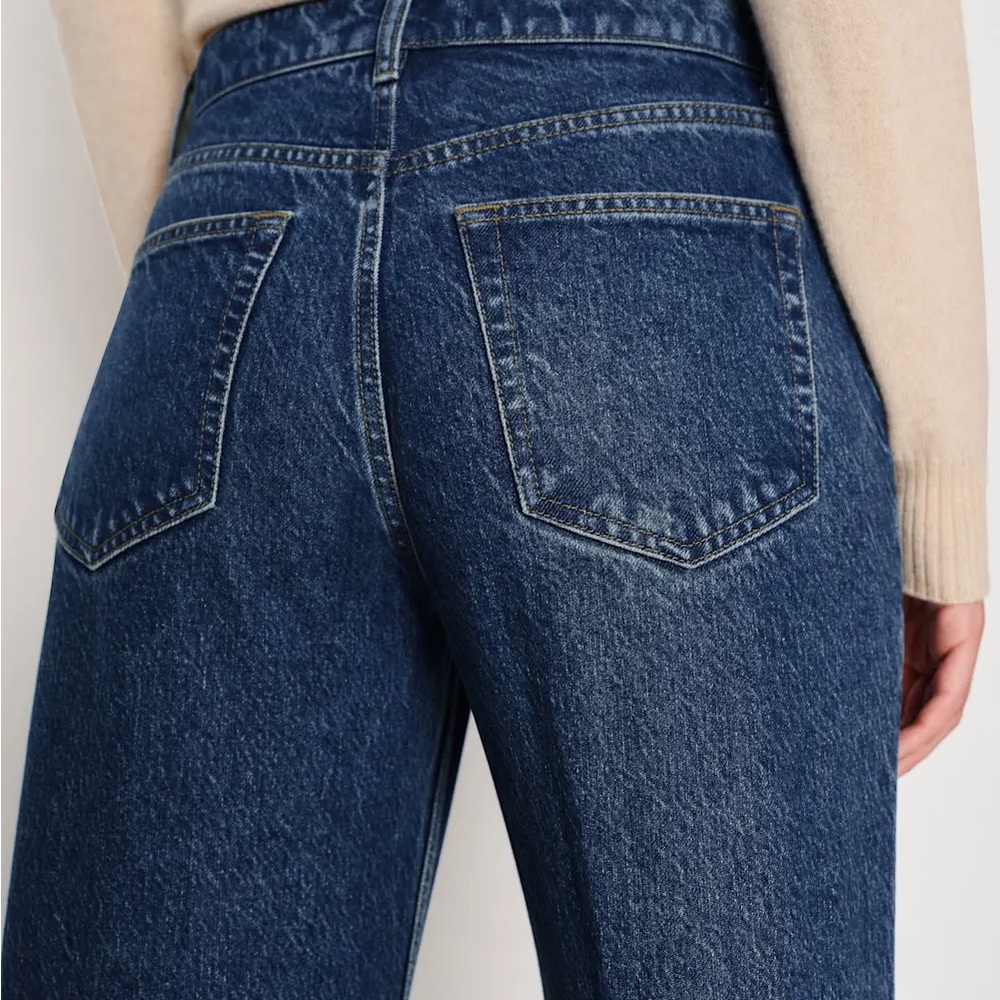 Reformation Cary Low-Rise Wide-Leg Jeans - Picture 4 of 6